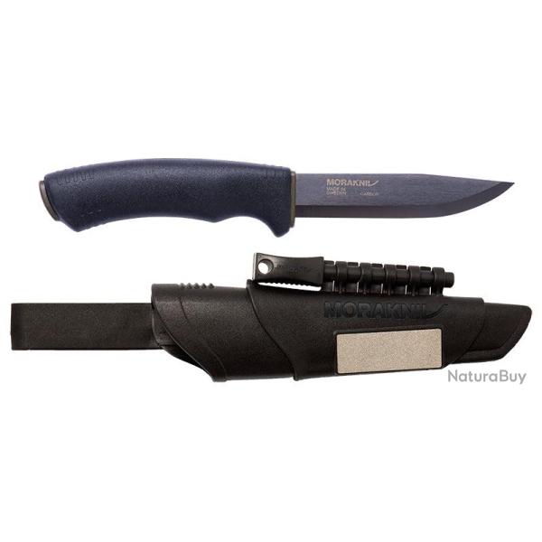 Couteau � lame fixe Morakniv Bushcraft Survival BlackBlade - Noir