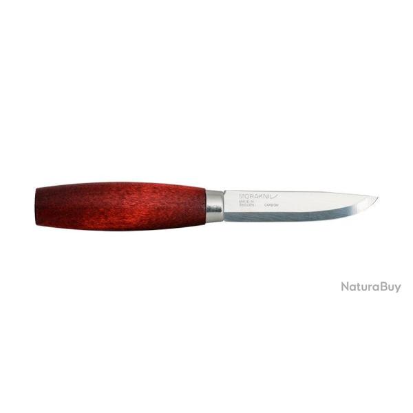 Couteau � lame fixe Morakniv Classic n�1 manche bouleau soie - Rouge