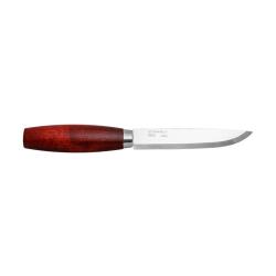 Couteau &agrave; lame fixe Morakniv Classic n&deg;3 grande lame carbone - Rouge