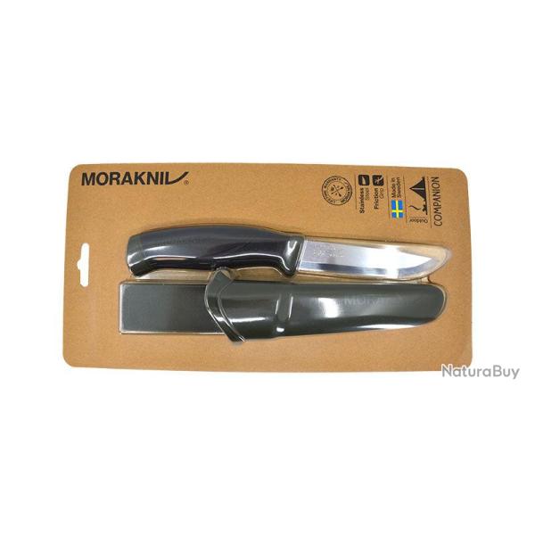 Couteau � lame fixe Morakniv Companion acier inoxydable 12C27 - Vert