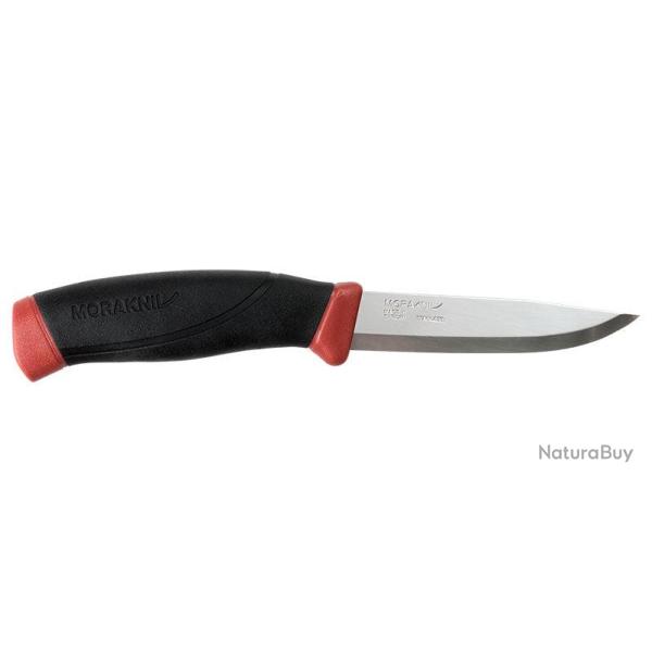Couteau � lame fixe Morakniv Companion acier inoxydable 12C27 - Rouge