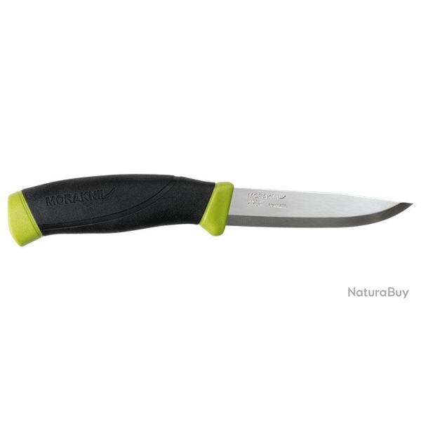 Couteau � lame fixe Morakniv Companion acier inoxydable 12C27 - Vert olive