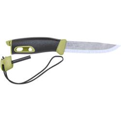 Couteau &agrave; lame fixe Morakniv Companion Spark allume-feu - Vert