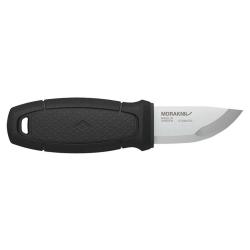 Couteau &agrave; lame fixe Morakniv Eldris lame 59 mm format de cou - Noir