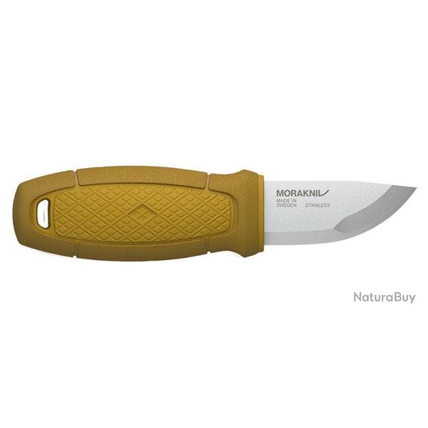 Couteau � lame fixe Morakniv Eldris lame 59 mm format de cou - Jaune