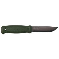 Couteau &agrave; lame fixe Morakniv Garberg BlackBlade acier carbone - Vert