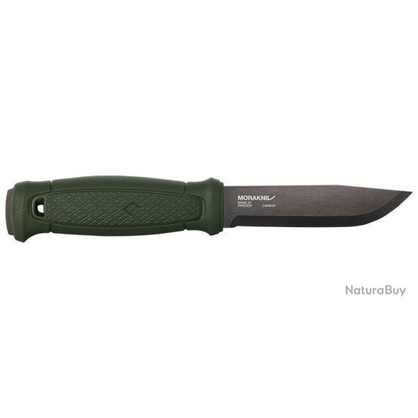 Couteau � lame fixe Morakniv Garberg BlackBlade acier carbone - Vert