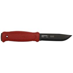 Couteau &agrave; lame fixe Morakniv Garberg BlackBlade acier carbone - Rouge