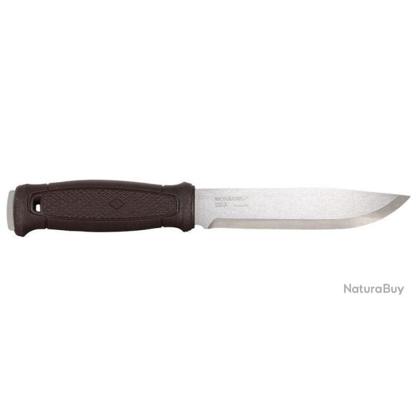 Couteau � lame fixe Morakniv Garberg Grand lame 142 mm soie - Brun