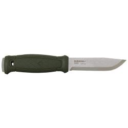 Couteau &agrave; lame fixe Morakniv Garberg soie pleine acier 14C28N - Vert
