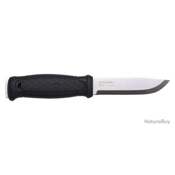 Couteau � lame fixe Morakniv Garberg soie pleine avec kit - Noir