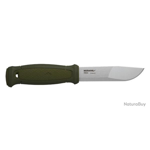 Couteau � lame fixe Morakniv Kansbol avec kit Multi-Mount - Vert