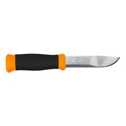 Couteau &agrave; lame fixe Morakniv Mora 2000 lame 109 mm &eacute;mouture - Orange