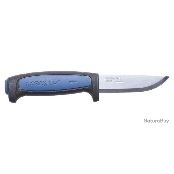Couteau � lame fixe Morakniv Pro S acier inoxydable 12C27 - Bleu