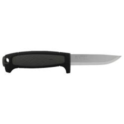 Couteau &agrave; lame fixe Morakniv Risberg acier au carbone C100S - Gris