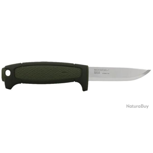 Couteau � lame fixe Morakniv Risberg acier inoxydable recycl� - Vert