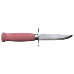 Couteau &agrave; lame fixe Morakniv Scout 39 Safe bout arrondi - Rose