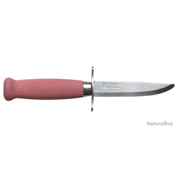 Couteau � lame fixe Morakniv Scout 39 Safe bout arrondi - Rose