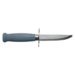 Couteau &agrave; lame fixe Morakniv Scout 39 Safe bout arrondi - Bleu