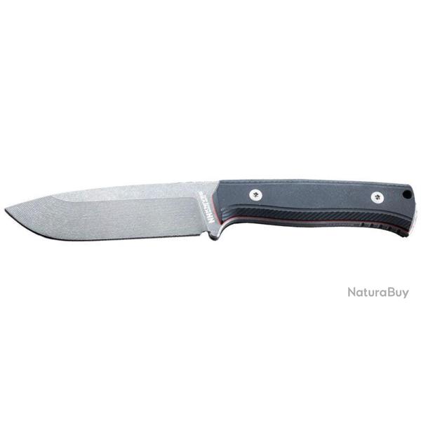 Couteau � lame fixe NN Knives Adventurer II 8694RBKK - Noir