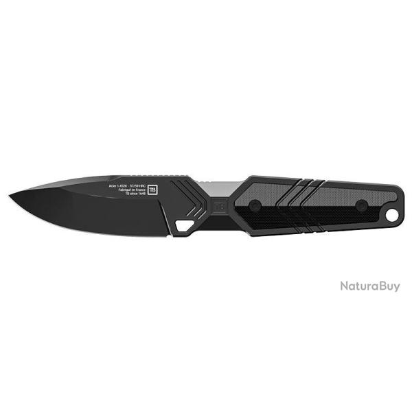 Couteau � lame fixe TB Outdoor Impact 127 0145 acier Mox - Noir