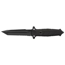 Couteau &agrave; lame fixe TB Outdoor Le Vengeur 138 mm - Noir (TB0150)