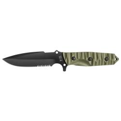 Couteau &agrave; lame fixe TB Outdoor Maraudeur Mixte G10 Toxifi&eacute; - Kaki