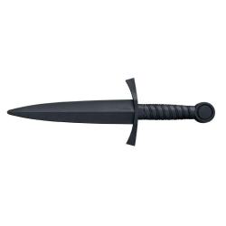 Couteau d'entra&icirc;nement Cold Steel Medieval Training Dagger - Noir