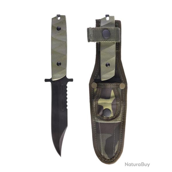 Couteau de combat � lame fixe en acier inoxydable - Autre