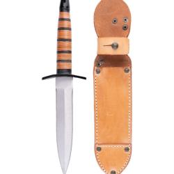 Couteau de combat &agrave; lame satin&eacute;e d'occasion, lot de 2 - Autre