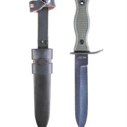 Couteau de combat d&eacute;montable Mil-Tec type BW acier 440A 55-57 - Vert olive