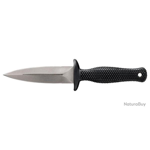 Couteau de cou Cold Steel Counter TAC II acier AUS8 lame 86 mm - Noir