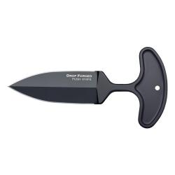 Couteau de cou Cold Steel Drop forged push knife - Noir