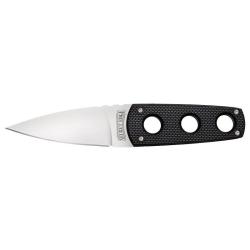 Couteau de cou Cold Steel Secret Edge acier AUS8 lame 89 mm - Noir