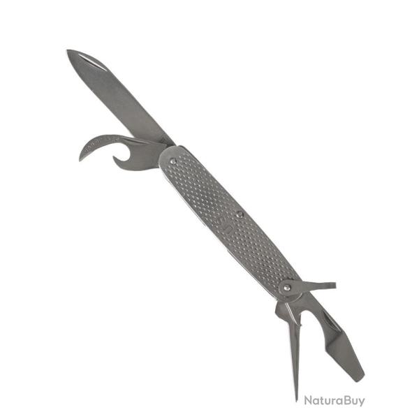 Couteau de poche type arm�e US Mil-Tec tout acier inoxydable - Autre