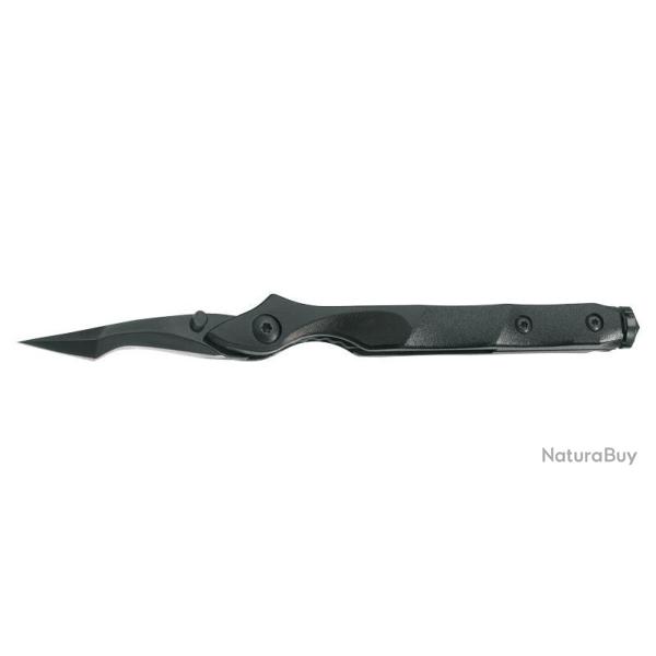 Couteau multifonctions Boker Plus Urban Survival acier 440C - Noir