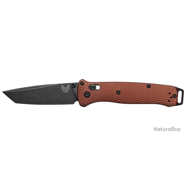 Couteau pliant Benchmade Bailout 537BK-07 acier MagnaCut - Marron / Lisse