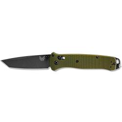 Couteau pliant Benchmade Bailout 537GY-1 acier CPM M4 - Vert olive