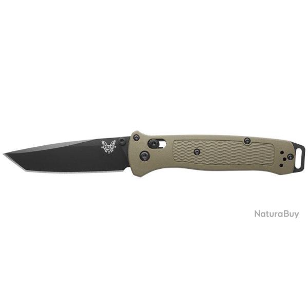Couteau pliant Benchmade Bailout Ranger Green 537 acier CPM - Vert