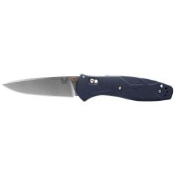 Couteau pliant Benchmade Barrage 92 mm 581 acier CPM S30V - Bleu