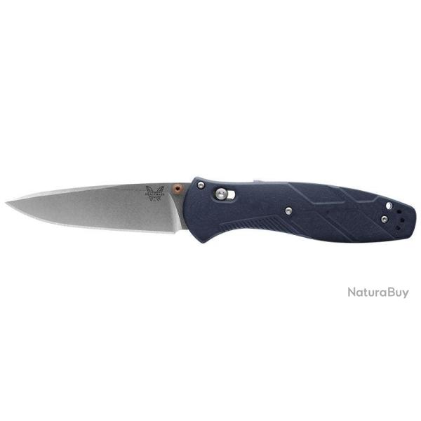 Couteau pliant Benchmade Barrage 92 mm 581 acier CPM S30V - Bleu