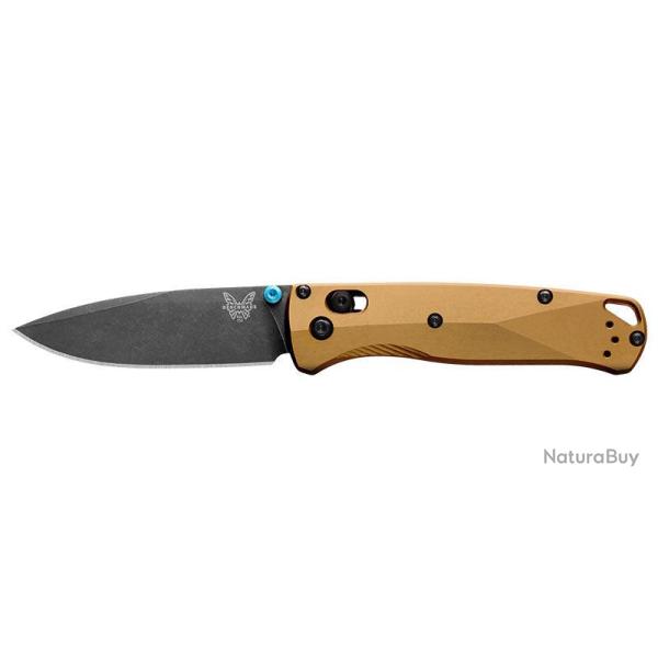 Couteau pliant Benchmade Bugout 535BK-4 acier M390 lame 82 mm - Jaune