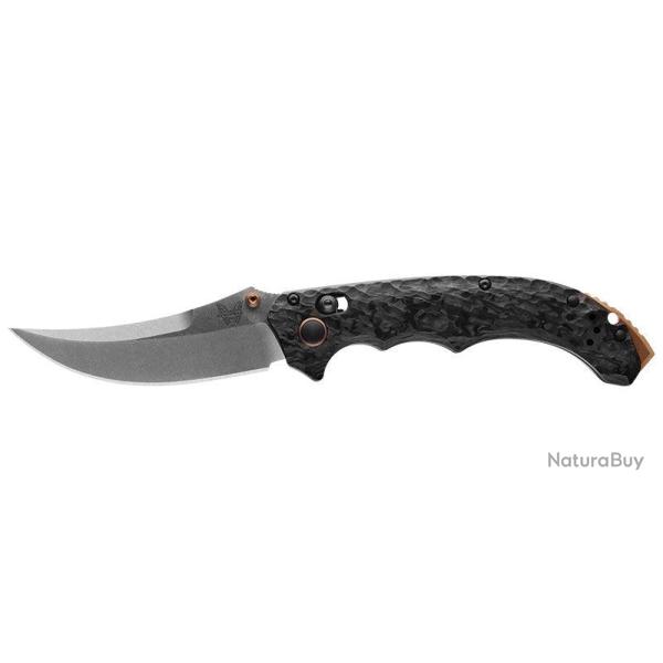 Couteau pliant Benchmade Mini Bedlam 865-02 acier CPM S90V - Noir