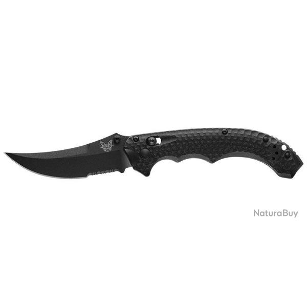 Couteau pliant Benchmade Mini Bedlam 865SBK acier CPM S90V - Noir
