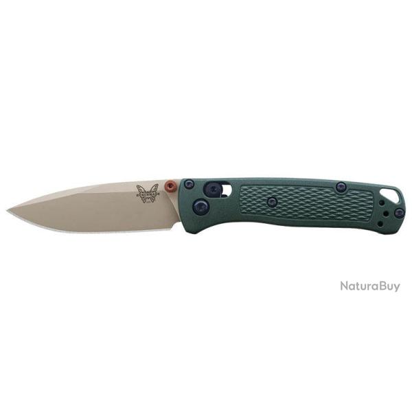 Couteau pliant Benchmade Mini Bugout Taiga Green - Vert