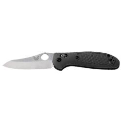 Couteau pliant Benchmade Mini Griptilian 555 acier CPM S30V - Noir / Sheepfoot