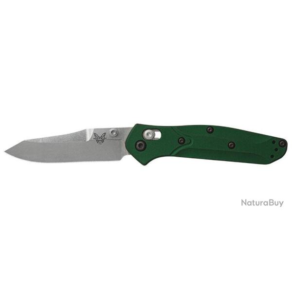 Couteau pliant Benchmade Mini Osborne 945 acier CPM S30V - Vert