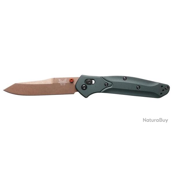 Couteau pliant Benchmade Osborne S90V 940 acier S90V - Vert