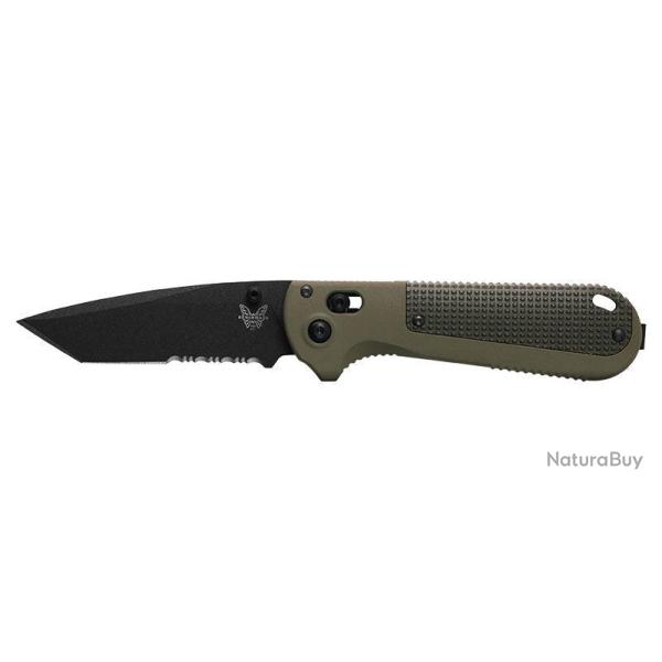 Couteau pliant Benchmade Redoubt 431 acier CPM D2 lame 90 mm - Vert / Mixte