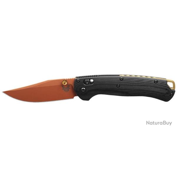 Couteau pliant Benchmade Taggedout - dition Limit e - Noir